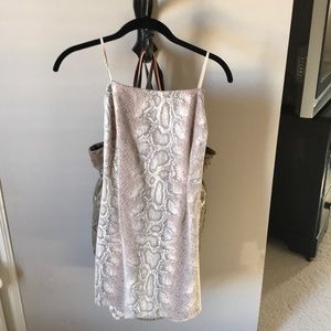 Snakeskin UO Dress